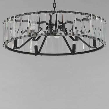 Maxim Lighting Odeon 6-Light Chandelier Black