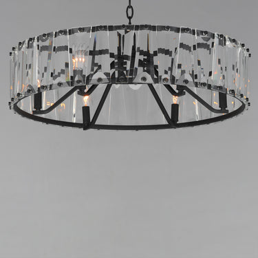 Maxim Lighting Odeon 6-Light Chandelier Black
