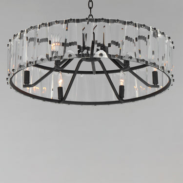 Maxim Lighting Odeon 6-Light Chandelier Black