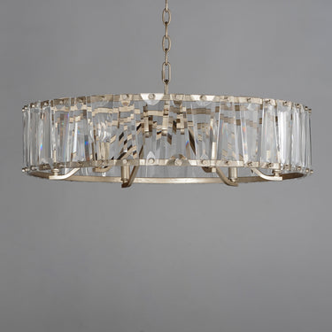 Maxim Lighting Odeon 6-Light Chandelier Golden Silver