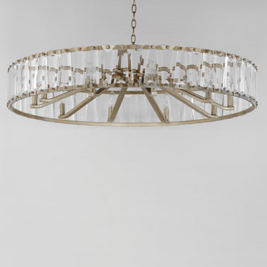 Maxim Lighting Odeon 10-Light Chandelier Golden Silver