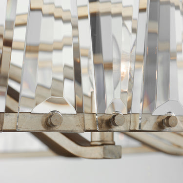 Maxim Lighting Odeon 10-Light Chandelier Golden Silver