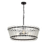 Maxim Lighting Ruche 30" Chandelier Bronze