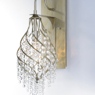 Maxim Lighting Twirl Wall Sconce Golden Silver