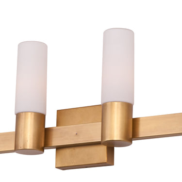 Maxim Lighting Contessa 4-Light Bath Vanity Natural Aged Brass