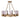 Contessa Single Tier Chandelier by Maxim - 22418SWNAB
