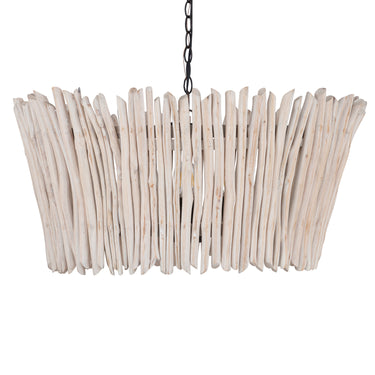 Maxim Lighting Baywood 24" DriftWood Chandelier Textured Bronze