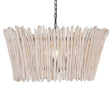 Maxim Lighting Baywood 24" DriftWood Chandelier Textured Bronze