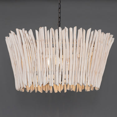 Maxim Lighting Baywood 30" DriftWood Chandelier Textured Bronze
