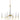 Maxim Lighting Claymore 6-Light Chandelier Claystone/Gold Leaf