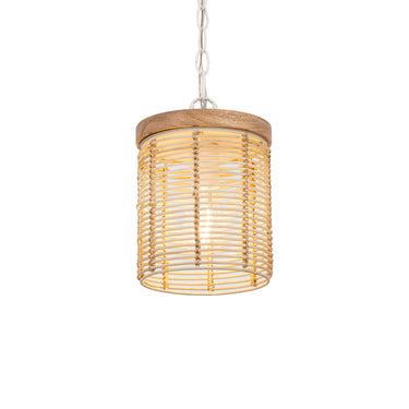 Maxim Lighting Vannerie Large Pendant Ecru