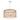 Maxim Lighting Vannerie 4-Light Pendant Ecru