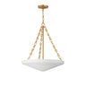 Maxim Lighting Artemis 4-Light Pendant Natural Aged Brass