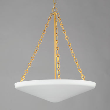 Maxim Lighting Artemis 6-Light Pendant Natural Aged Brass