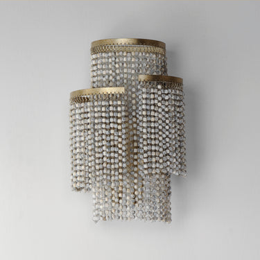 Maxim Lighting Fontaine 2-Light Wall Sconce Golden Silver