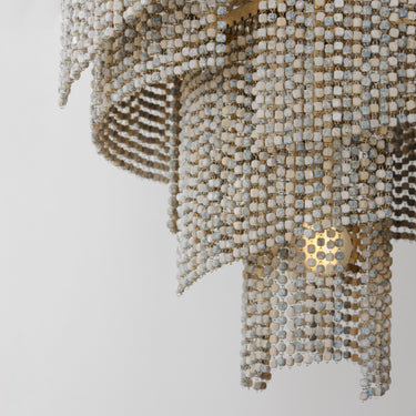 Maxim Lighting Fontaine 7-Light Chandelier Golden Silver