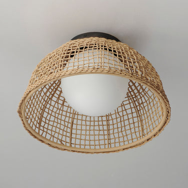 Maxim Lighting Cestino Flush Mount Antique Bronze