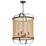Maxim Lighting Cestino 19" Pendant Antique Bronze