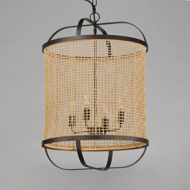 Maxim Lighting Cestino 19" Pendant Antique Bronze