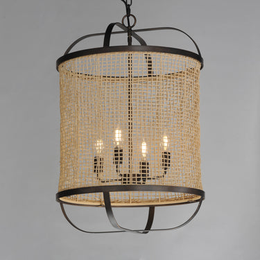 Maxim Lighting Cestino 19" Pendant Antique Bronze