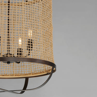 Maxim Lighting Cestino 19" Pendant Antique Bronze