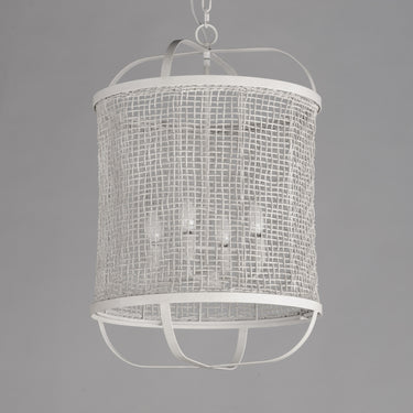Maxim Lighting Cestino 19" Pendant Weathered White