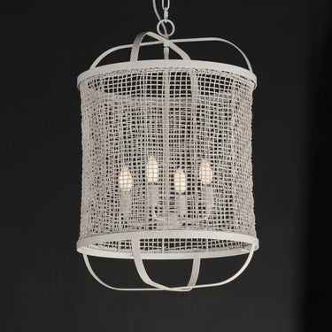 Maxim Lighting Cestino 19" Pendant Weathered White