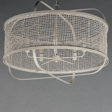 Maxim Lighting Cestino 30" Pendant Weathered White