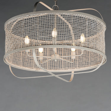 Maxim Lighting Cestino 30" Pendant Weathered White