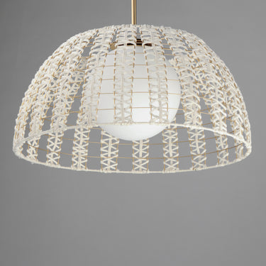 Maxim Lighting Macrame Pendant Gold