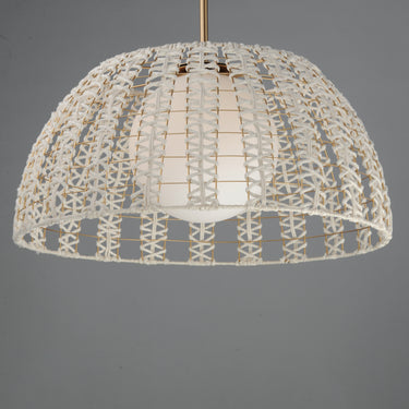 Maxim Lighting Macrame Pendant Gold