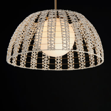 Maxim Lighting Macrame Pendant Gold