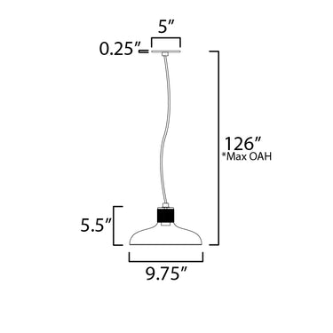 Maxim Lighting Bingham Small Pendant June Bug