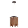 Maxim Lighting Marimba 12" Pendant Walnut
