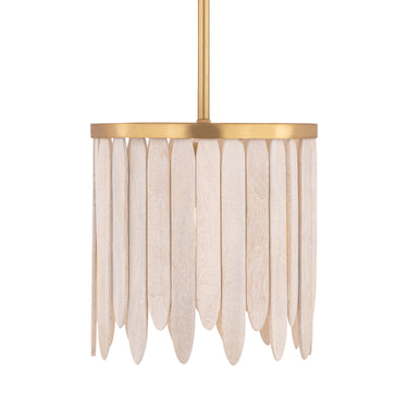 Maxim Lighting Marimba 12" Pendant Weathered White