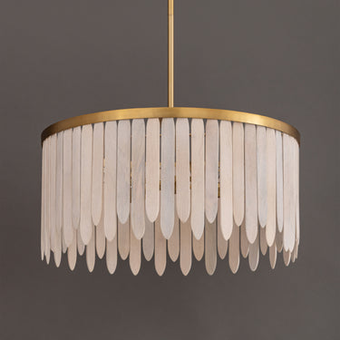 Maxim Lighting Marimba 26" Pendant Weathered White