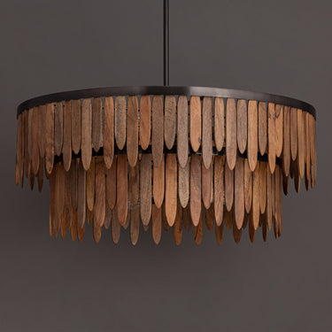 Maxim Lighting Marimba 36" Pendant Walnut