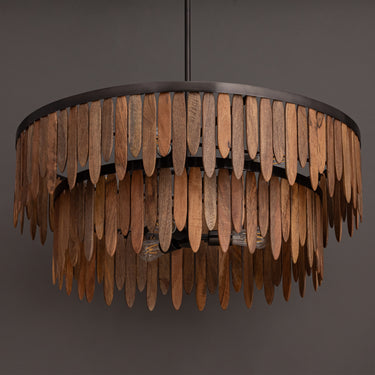 Maxim Lighting Marimba 36" Pendant Walnut