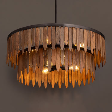 Maxim Lighting Marimba 36" Pendant Walnut