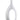 Finesse Decor Trombone Vase - Large White 
