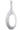 Finesse Decor Trombone Vase - Large White 