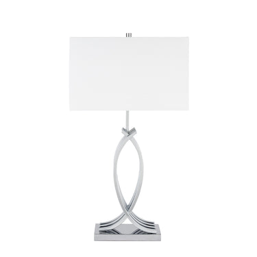 Finesse Decor Unity 1 Light Table Lamp Chrome