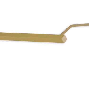 Brushed Brass slim bar LED art light for illuminating framed artwork