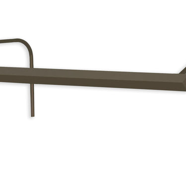 Oil Rubbed Bronze slim bar LED art light for illuminating framed artwork