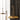 Matt gold Penta Clip pendant with its open ring hooked to the cable above a glowing disc