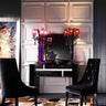 AX Charlotte Black Velour Dining Chair set of 2