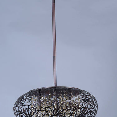 Maxim Lighting Arabesque 7-Light Pendant Golden Silver