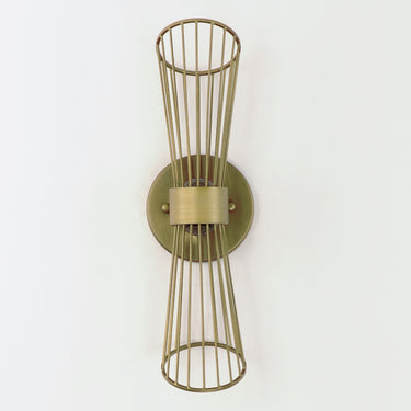 Maxim Lighting Zeta LED Wall Sconce Natural Aged Brass
