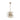 Maxim Lighting Zeta Medium LED Pendant Natural Aged Brass