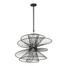 Maxim Lighting Zeta Large LED Pendant Black